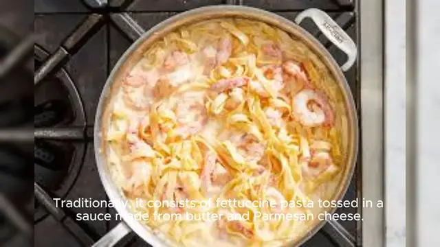 Video thumbnail for Fettucine Alfredo