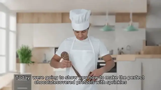 Video thumbnail for Chocolate Covered Pretzels with Sprinkles