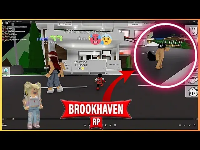 Video thumbnail for ROBLOX HAGO el ÑACA ÑACA 🥵😰 #robloxbrookhaven