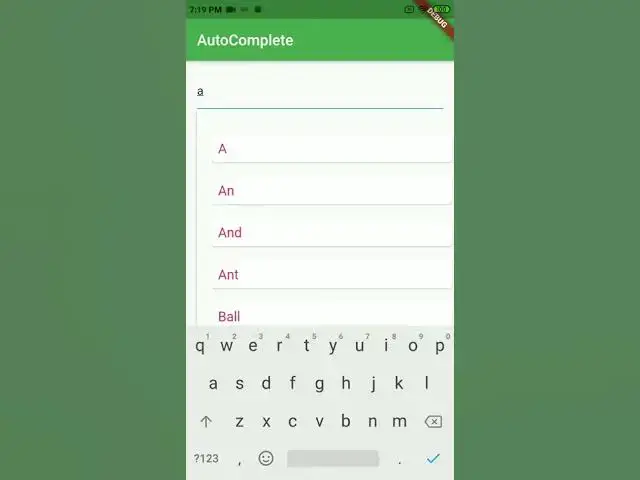 Video thumbnail for Flutter2 RawAutocompleteTextField
