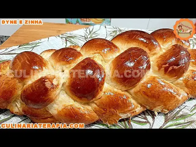 Video thumbnail for Aprenda como fazer CHALÁ Judaica Trançada com 6 Tiras para o Shabat Rosca de Pão Algodão
