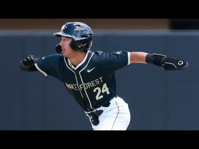 'Video thumbnail for Antonio Morales 2025 College Baseball Highlights! | Wake Forest Demon Deacons'