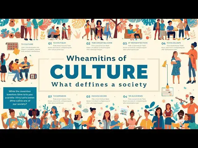 'Video thumbnail for Meaning & Characteristics of Culture: What Defines a Society? (Beginner’s Guide)'