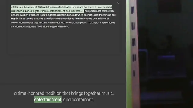 Video thumbnail for 1. Celebrate the arrival of 2025 with the iconic Dick Clark's New Year's Eve event, a time-honored tradition that brings together music, entertainment, and excitement. This spectacular celebration features live performances from top artis