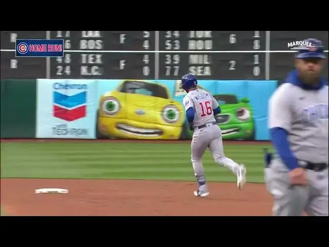 'Video thumbnail for Patrick Wisdom CRUSHES a Solo Home Run! | 7th HR of 2023! | Chicago Cubs | 4/17/2023'