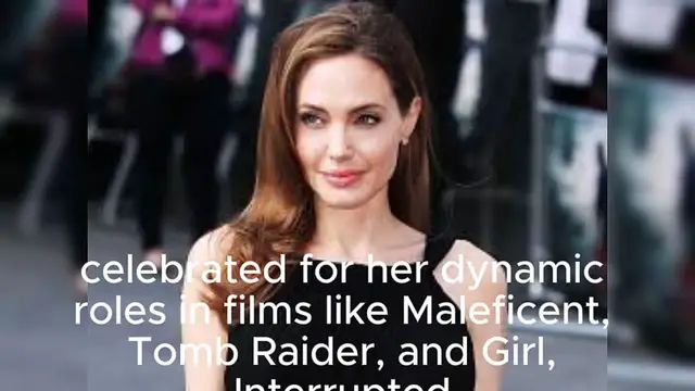 Video thumbnail for Angelina Jolie – Acclaimed actress and humanitarian, known for roles in Maleficent, Tomb Raider, and Girl, Interrupted.