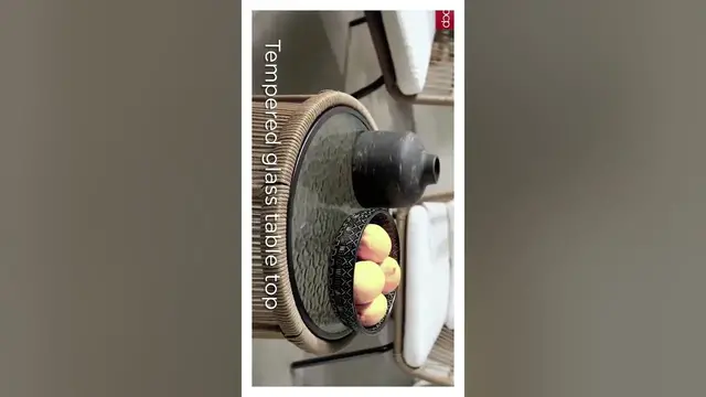 Video thumbnail for All Weather Rattan Set: Chairs & Table #shorts