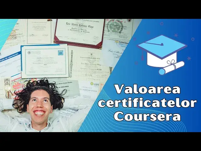 Video thumbnail for Valoarea certificatelor Coursera: Merită investiția?