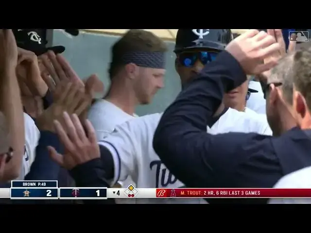 'Video thumbnail for Donovan Solano BELTS a RBI Double! | Minnesota Twins | 4/9/2023'