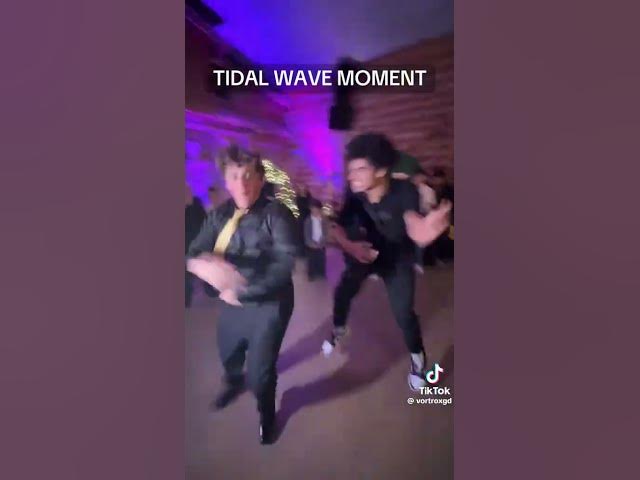 Video thumbnail for tidal wave moment of vortrox and sam #geometrydash