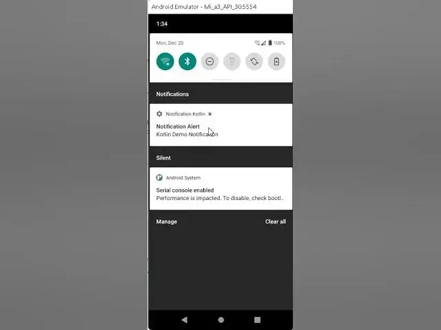 Video thumbnail for Notification Alert in Android Studio with Kotlin Code