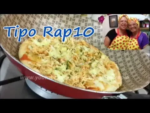 Video thumbnail for Pizza de frigideira de Liquidificador Tipo Rap 10