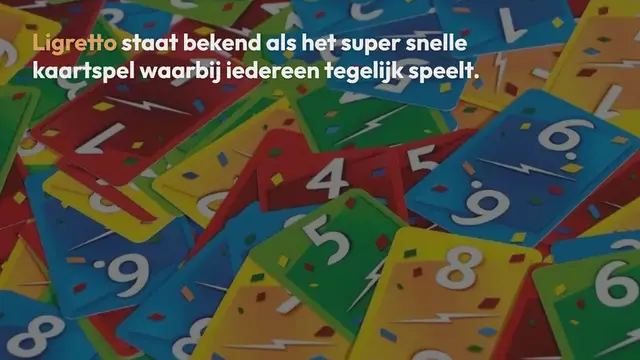 Video thumbnail for Ligretto Spelregels, Uitleg van dit Super Snelle Spel