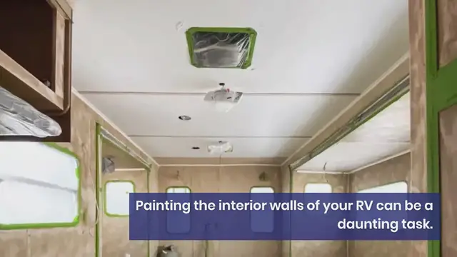 Video thumbnail for How to Paint Interior RV Walls