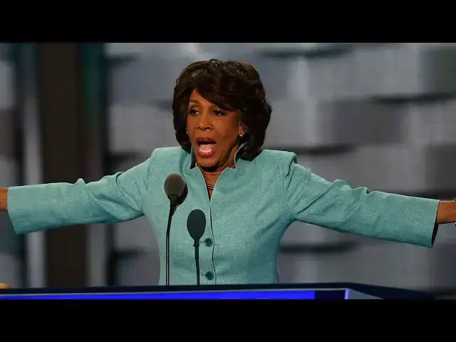 Video thumbnail for Maxine Waters Goes On Racist Tirade - This Is Shameful