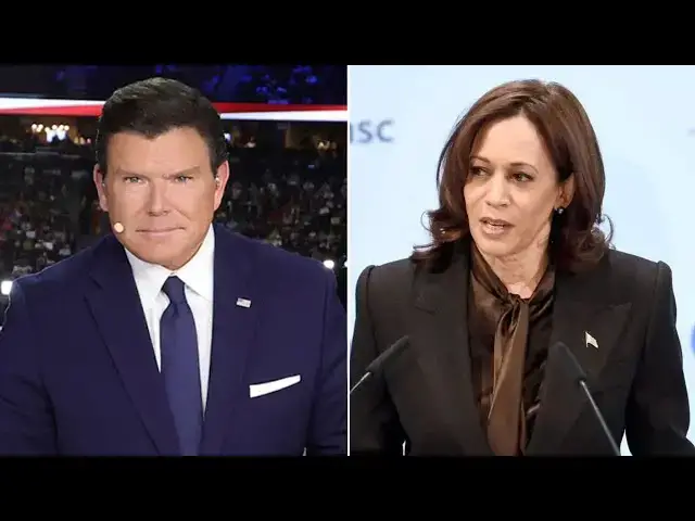 Video thumbnail for BREAKING: Bret Baier Reveals What Really Happened Behind The Scenes Of Kamala Harris Interview