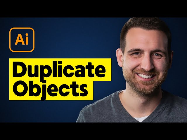 Video thumbnail for How to Duplicate Objects in Illustrator