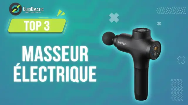 Video thumbnail for ⭐️ TOP 3 : MASSEUR ELECTRIQUE (NOUVEAUTÉS) 2023