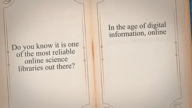 'Video thumbnail for ScienceDirect: Most Reliable Online Science Library'