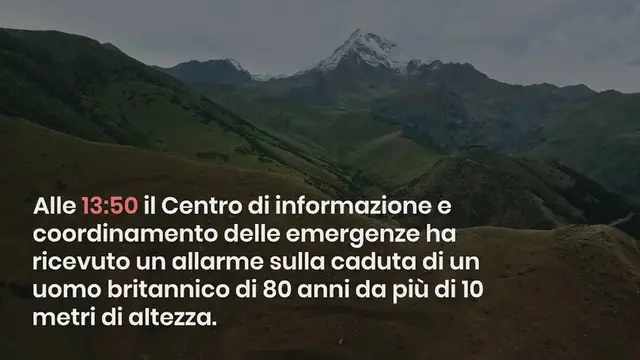 Video thumbnail for Un uomo di 80 anni cade mentre scala a Murla: