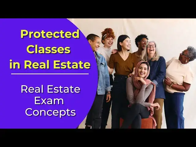 'Video thumbnail for Protected Classes in Real Estate: Real estate license exam questions.'