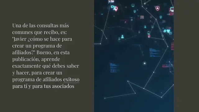 Video thumbnail for Cómo crear un programa de afiliados
