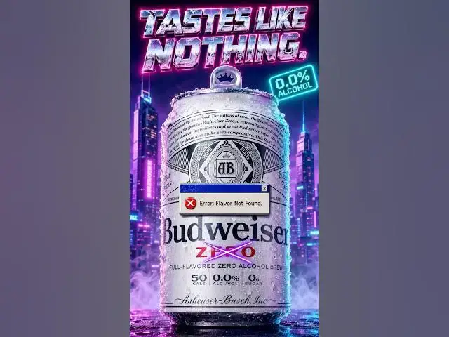 Video thumbnail for Budweiser Zero: The Beer that Tastes like... Nothing? 🍺🚫