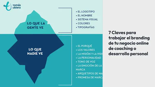 Video thumbnail for 7 Claves para trabajar el branding de tu negocio online de coaching o desarrollo personal