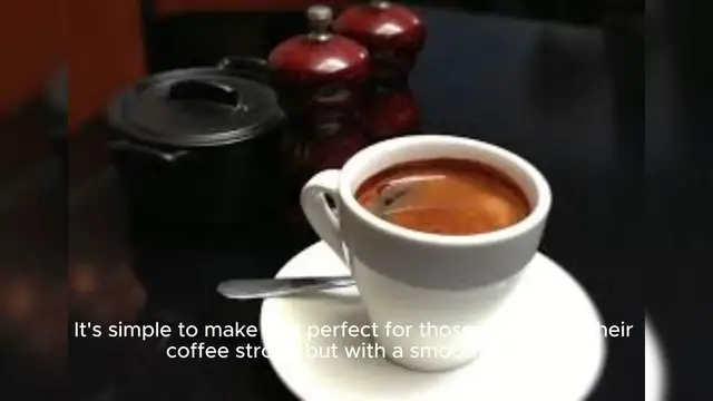 Video thumbnail for Long black coffee recipe
