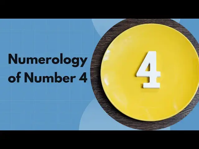 Video thumbnail for The Bizarre Numerology of Number 4!
