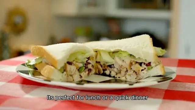 Video thumbnail for turkey sandwich recipe