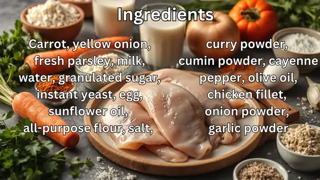 Video thumbnail for Fried Bred With Chicken