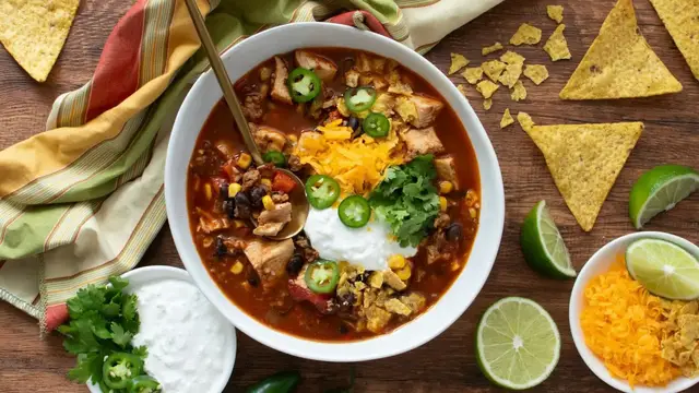 Video thumbnail for High-Protein Tex Mex Soup