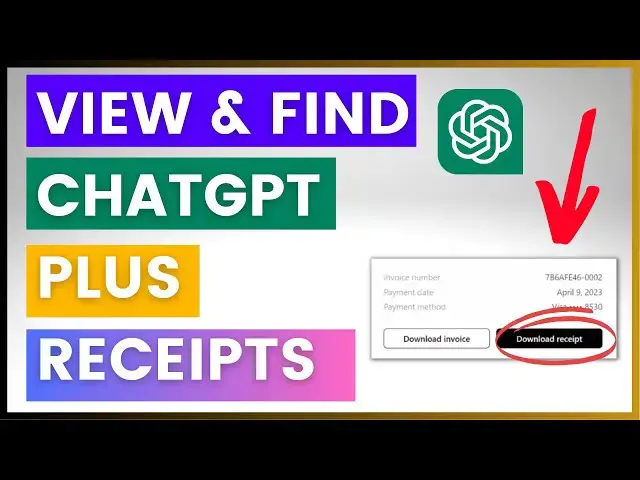 Video thumbnail for How To View & Download ChatGPT Plus Subscription Receipts?