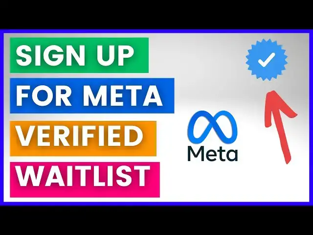 Video thumbnail for How To Sign Up For Meta Verified Waitlist? [in 2023]