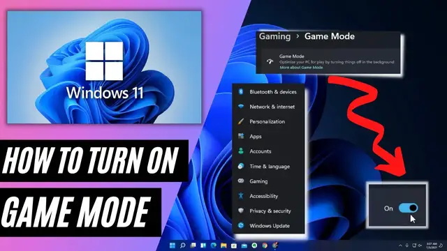 Video thumbnail for How To Turn On Game Mode Windows 11