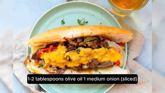 Video thumbnail for Philly cheesesteak Sandwich Recipe