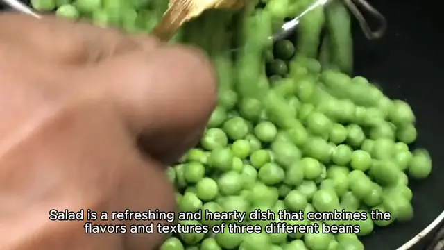 Video thumbnail for three bean salad recipe