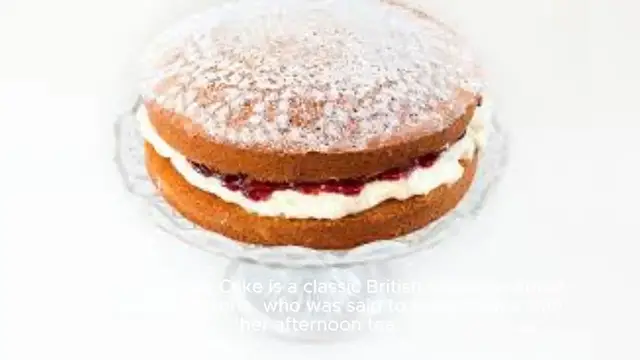 Video thumbnail for Victoria Sponge Cake – A light sponge cake filled