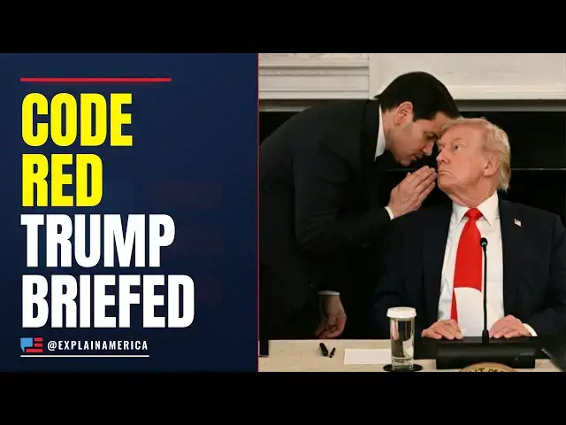 Video thumbnail for CODE RED: National Emergency — Trump Has Been Briefed