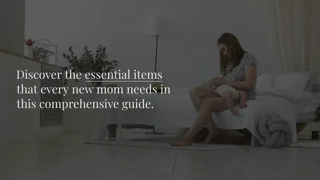 'Video thumbnail for Must-Haves for New Moms'