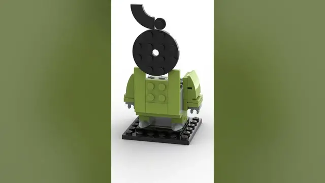 'Video thumbnail for Mike from Monsters Inc. LEGO Disney Monsters Inc MOC! LEGO BrickHeadz bundle 😊'