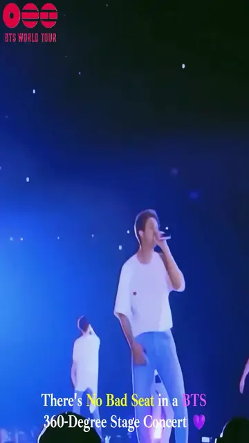 Video thumbnail for There’s truly no bad seat at a BTS 360° stage 💜 Every angle is magic.
