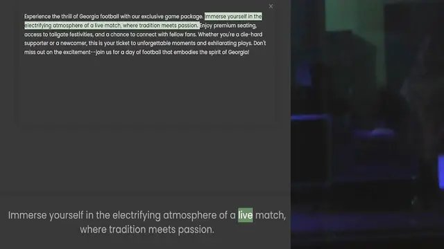 Video thumbnail for electrifying atmosphere of a live match, where tradition meets passion. Enjoy premium seating, access to tailgate festivities, and a chance to connect with fellow fans. Whether you're a die-hard supporter or a newcomer, this is your ticke