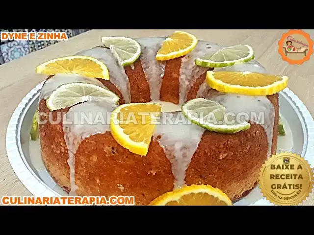 Video thumbnail for COMO FAZER BOLO FOFINHO 2 SABORES COM LIMÃO E LARANJA - RECEITA FÁCIL