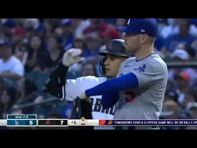 'Video thumbnail for Alek Thomas BELTS a RBI Single, Scoring Corbin Carroll! | Arizona Diamondbacks | 4/8/2023'