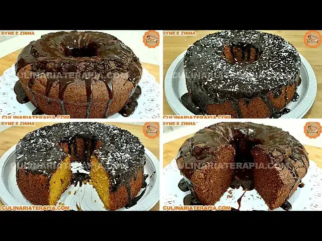 Video thumbnail for 2 RECEITAS DE BOLOS COM CHOCOLATE FÁCIL E RÁPIDO SEM GLÚTEN E SEM LACTOSE