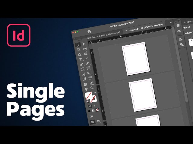 Video thumbnail for How to Make Single Page Spreads in InDesign