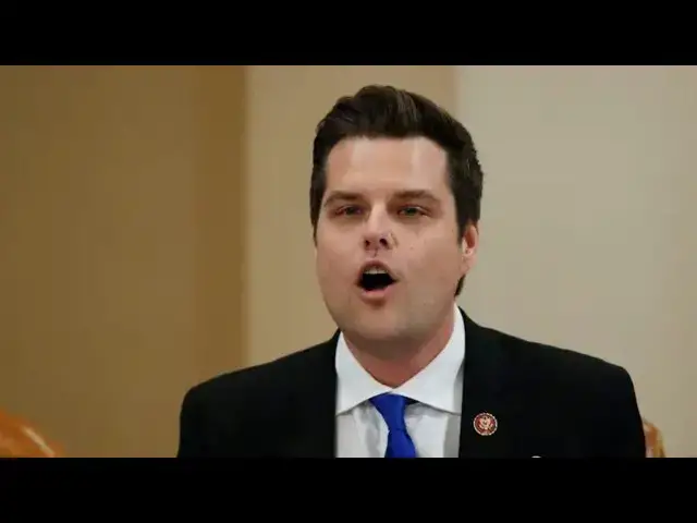 Video thumbnail for Matt Gaetz Makes Blockbuster Announcement - Congress Gets Rocked