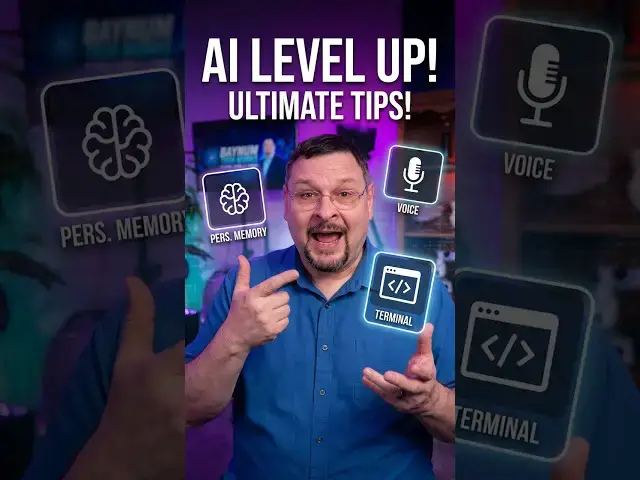 Video thumbnail for Elevate Your AI Game with These Tips #shorts #AI #Tips